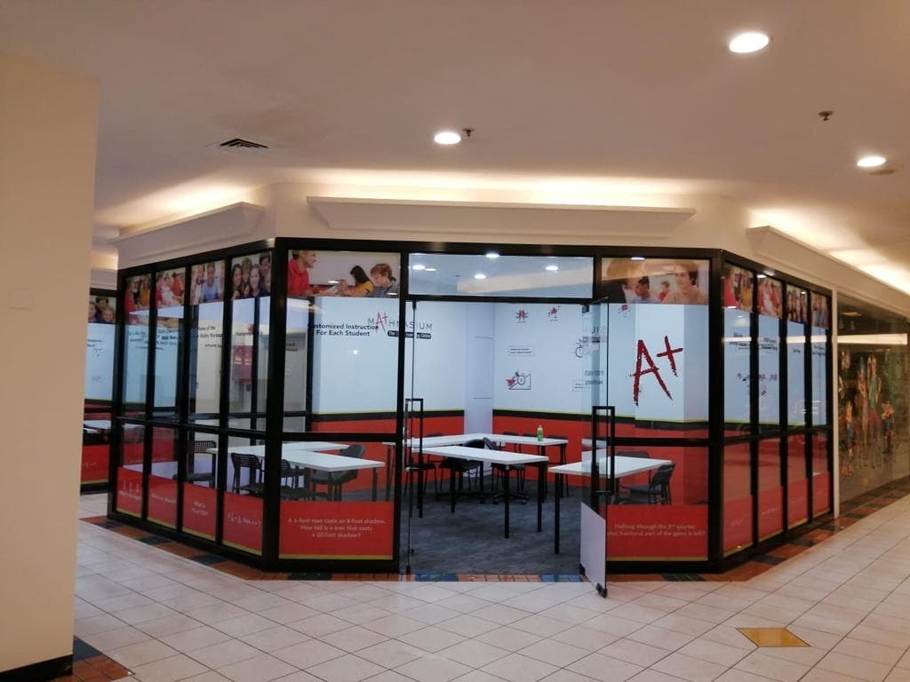 Our glass installation team at work