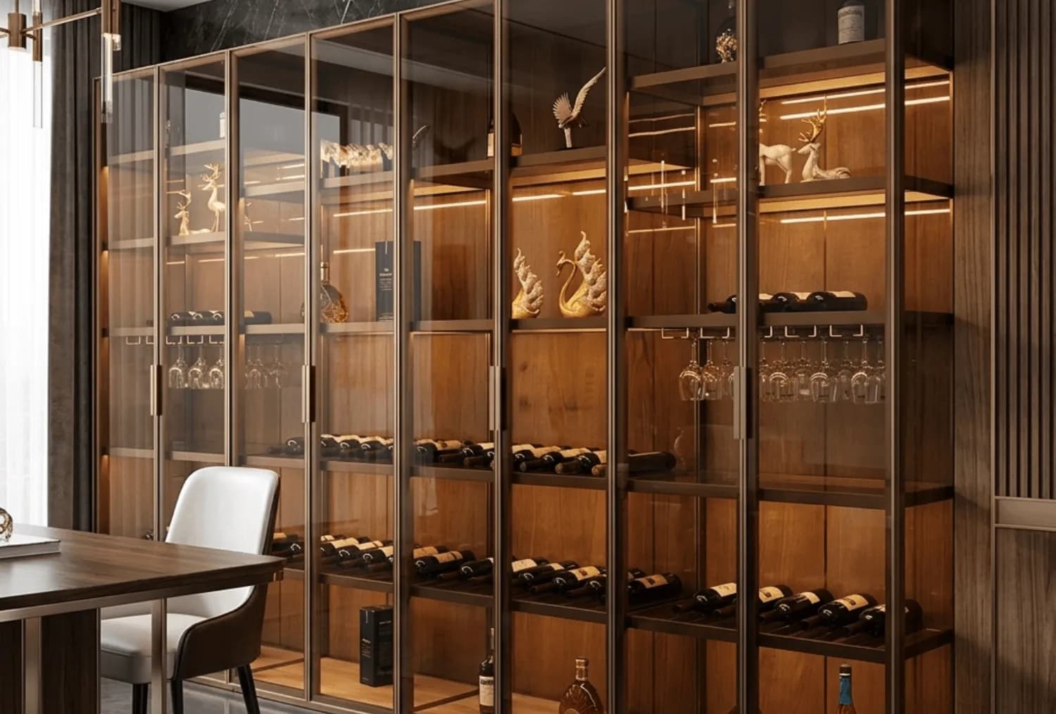 Glass Display Panels