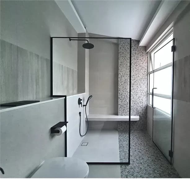 Fixed Shower Glass Panels
